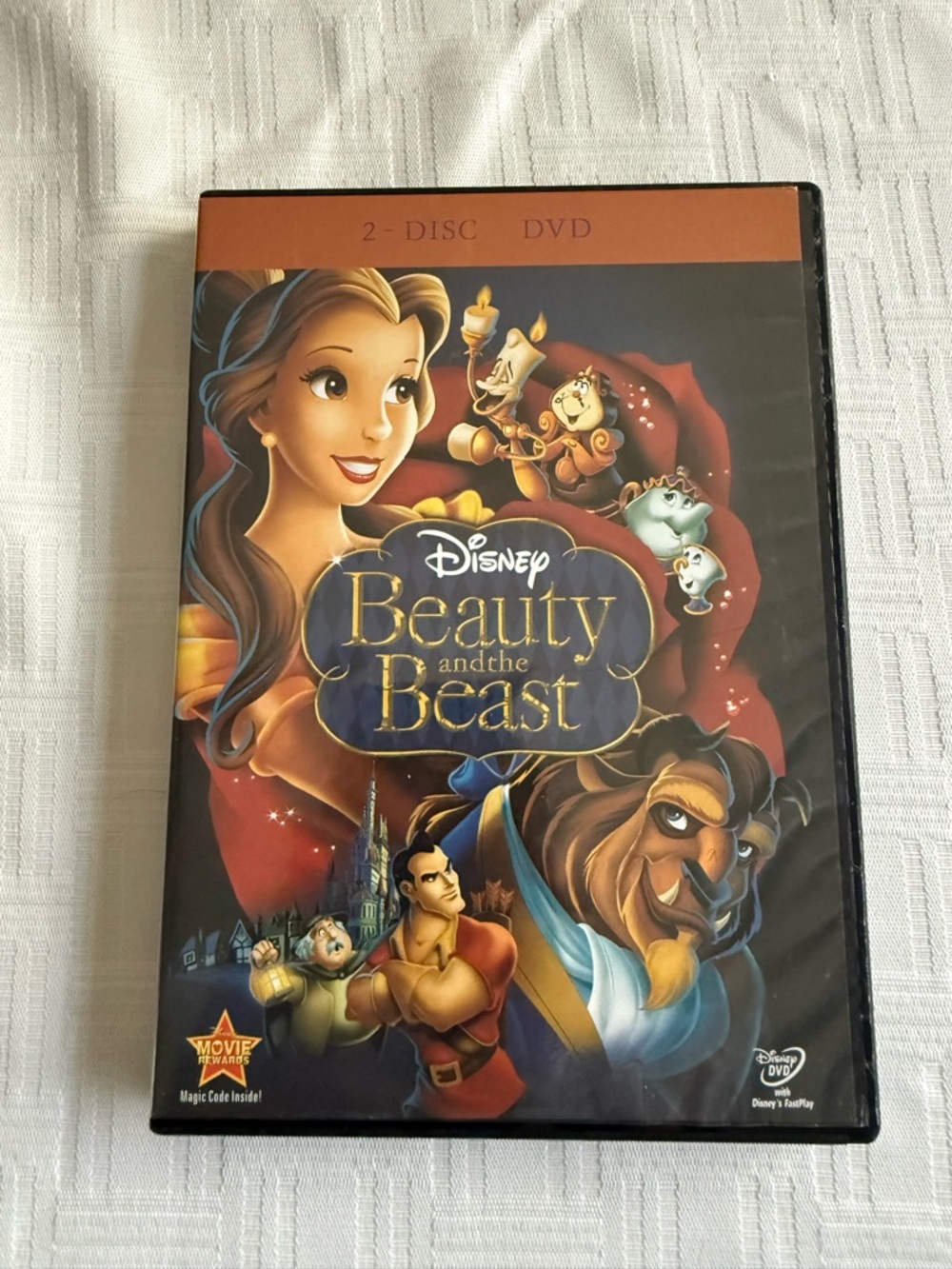 Disney Beauty and the Beast DVD - Classic Animated Movie